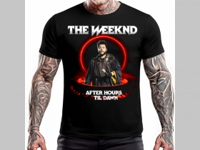 The Weeknd čierne p&aacute;nske tričko materi&aacute;l 100% bavlna